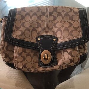 Coach Legacy Y2K Signature Shoulder Bag